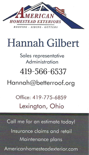Hannah Gilbert business card